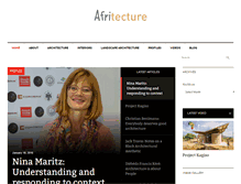 Tablet Screenshot of afritecture.org
